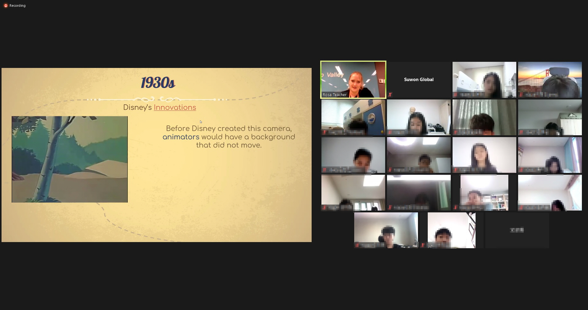 글로벌교육팀 연무중학교 1학년 비대면 학교 단체 체험학습 3번 이미지